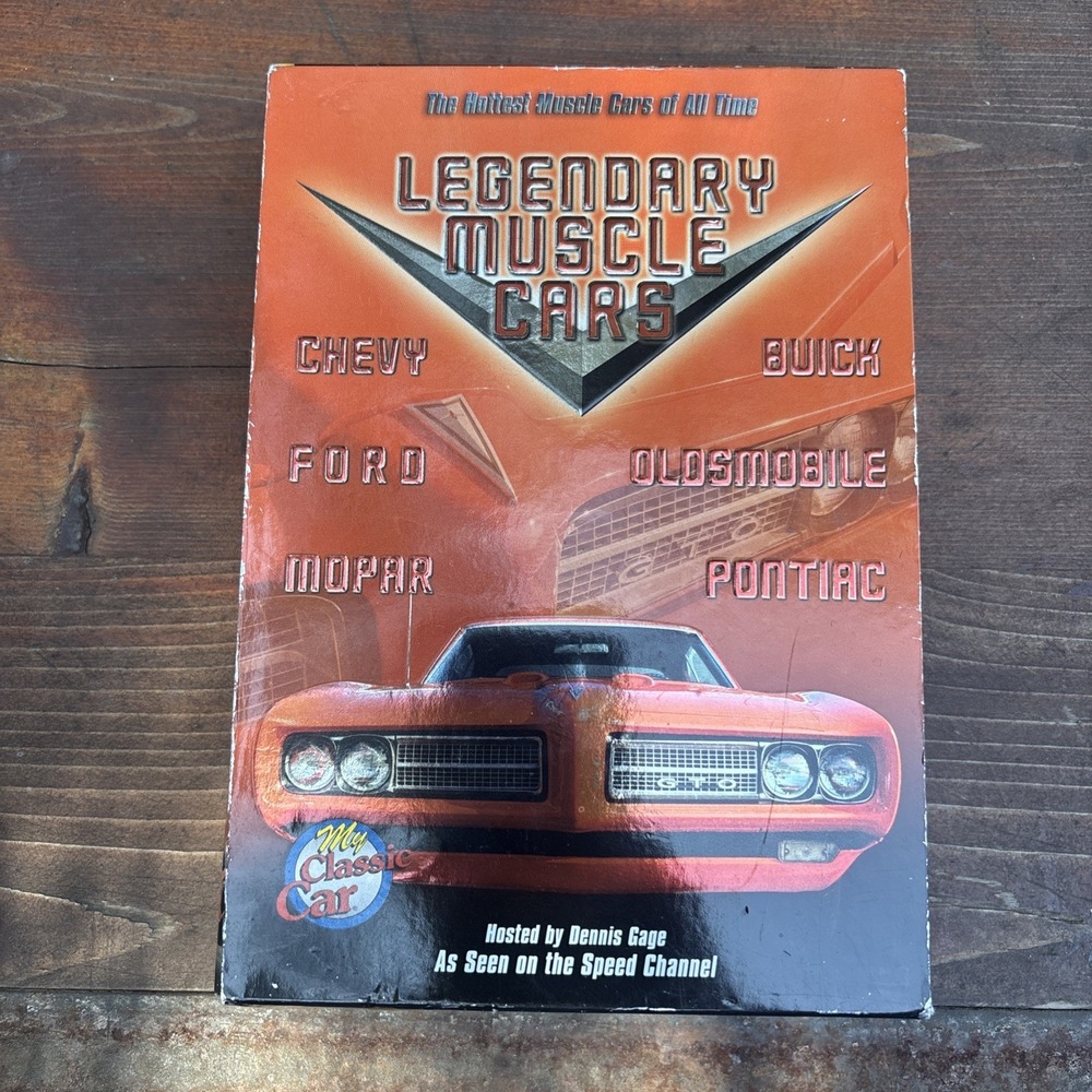 LEGENDARY MUSCLE CARS: " 6 Disc Box Set Pre-Owned 2009